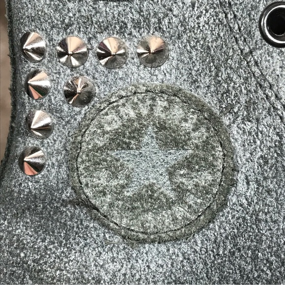 Converse All Star Chuck Taylor Collar Studs Women’s Hi Tops Size 6 - Picture 8 of 12